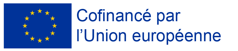 Emblème UE_base_Contour Blanc_Cofinancé Bleu